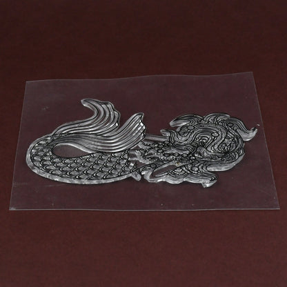 Reusable Rubber Stamp, TPR Stamp DIY Accessories Good Stamping Effect DIY Transparent Stamp Stick Repeatedly for Envelope for Diary for Invitation Letter, Photo Album Decoration for Paper Crafts (Mix Design / 1 Set)