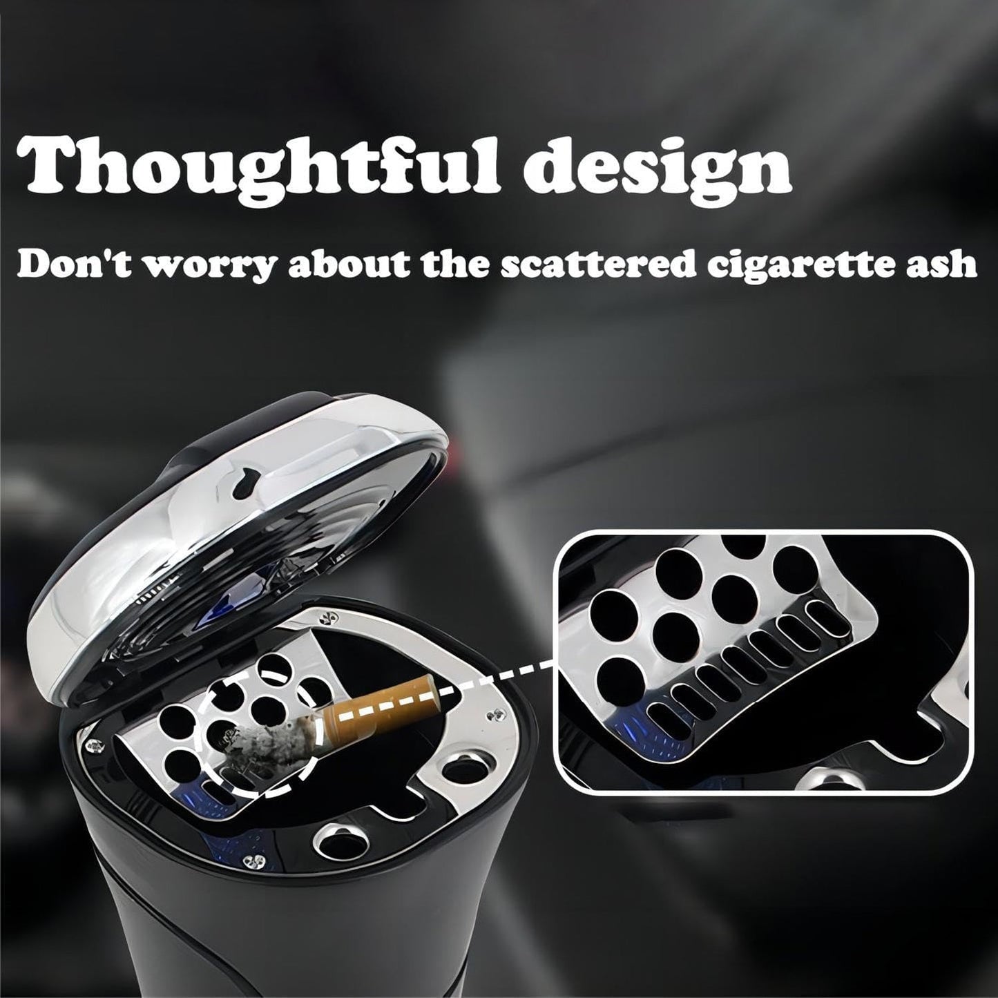 Car Ashtray with Light