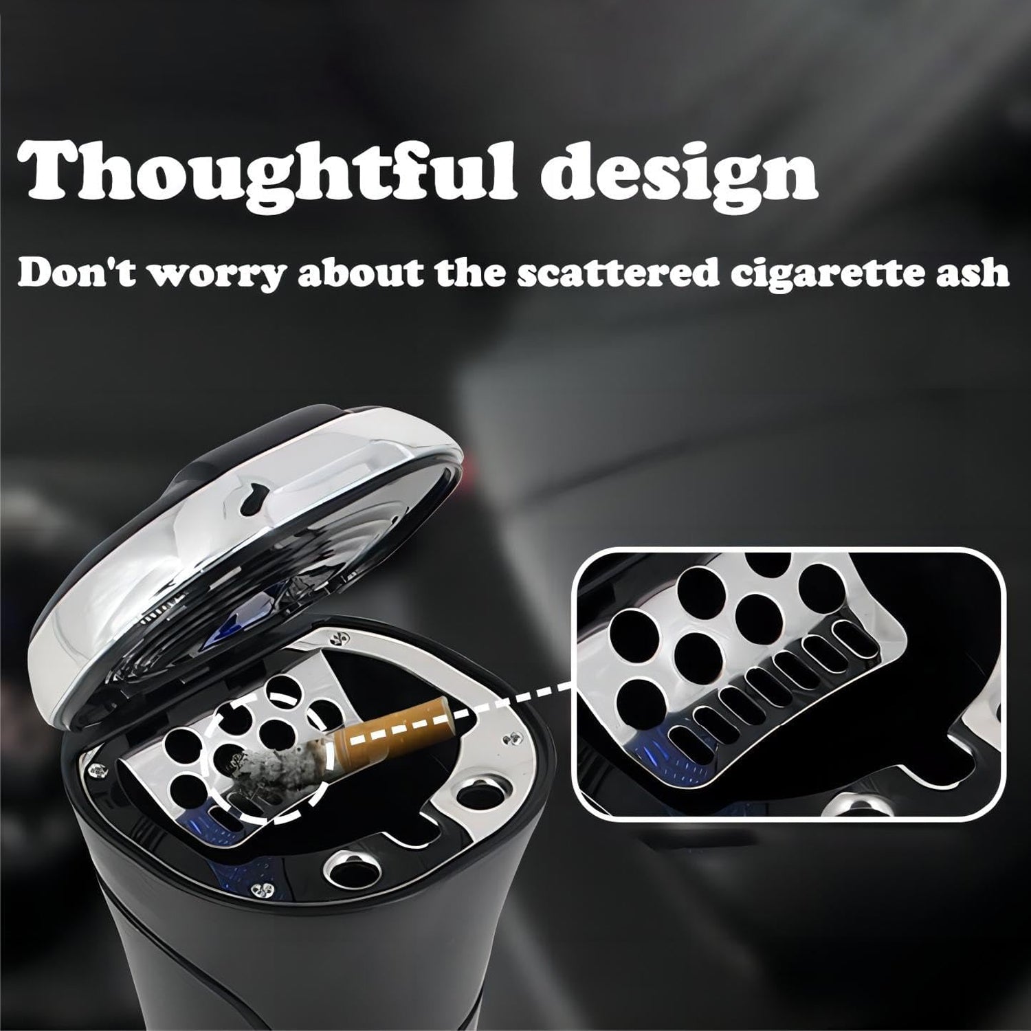 Car Ashtray with Light