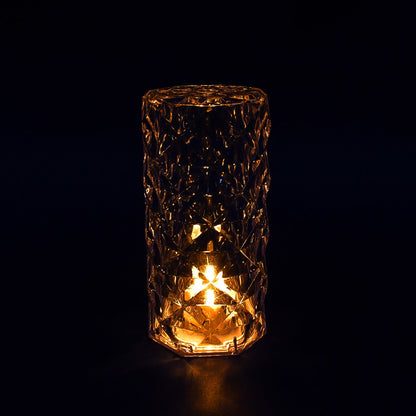 Diamond table lamp Candles for Home Decoration, Crystal Candle Lights, Diwali
