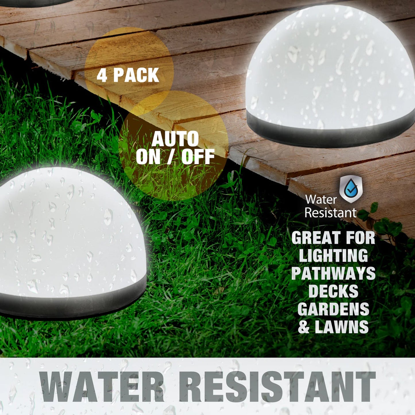 Solar Nest Outdoor Dome Lights