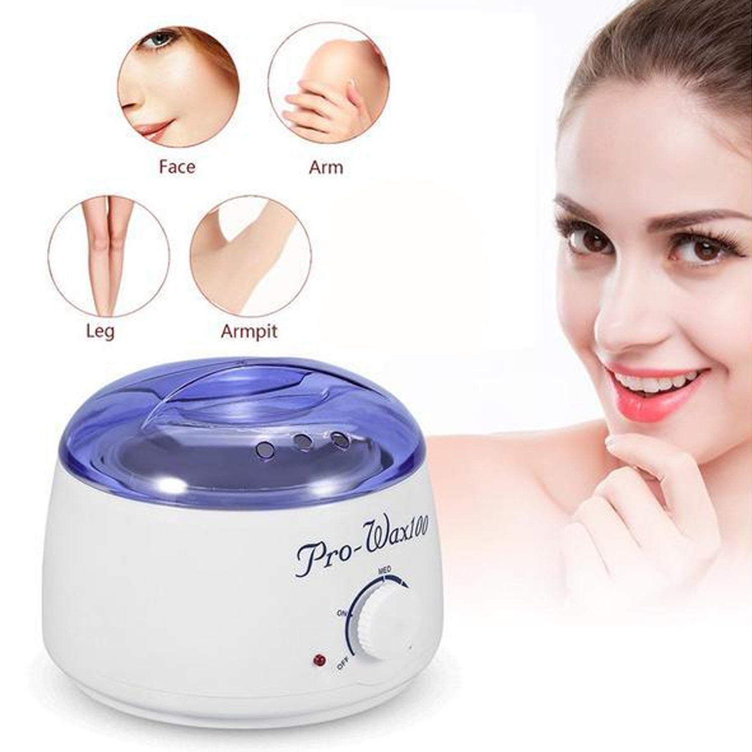 Auto cut-off wax and oil heater
