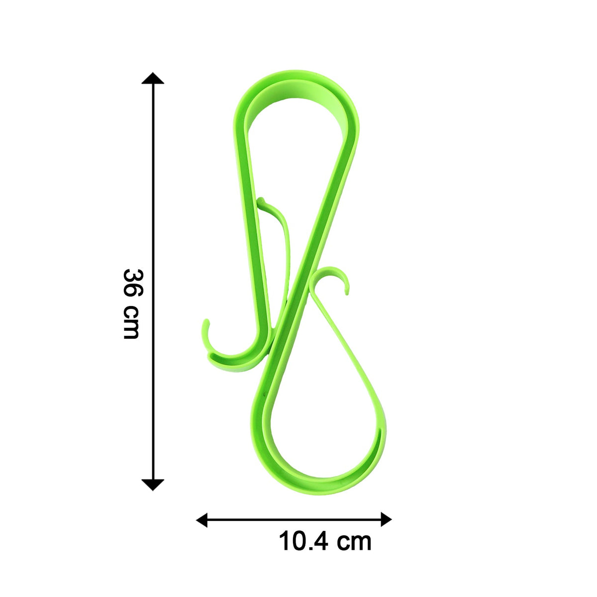 S shape hook size details