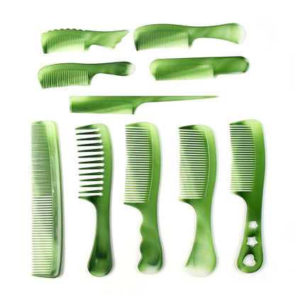 Salon Multipurpose Hair Comb 10 Pc Set Styling Grooming Professional Use