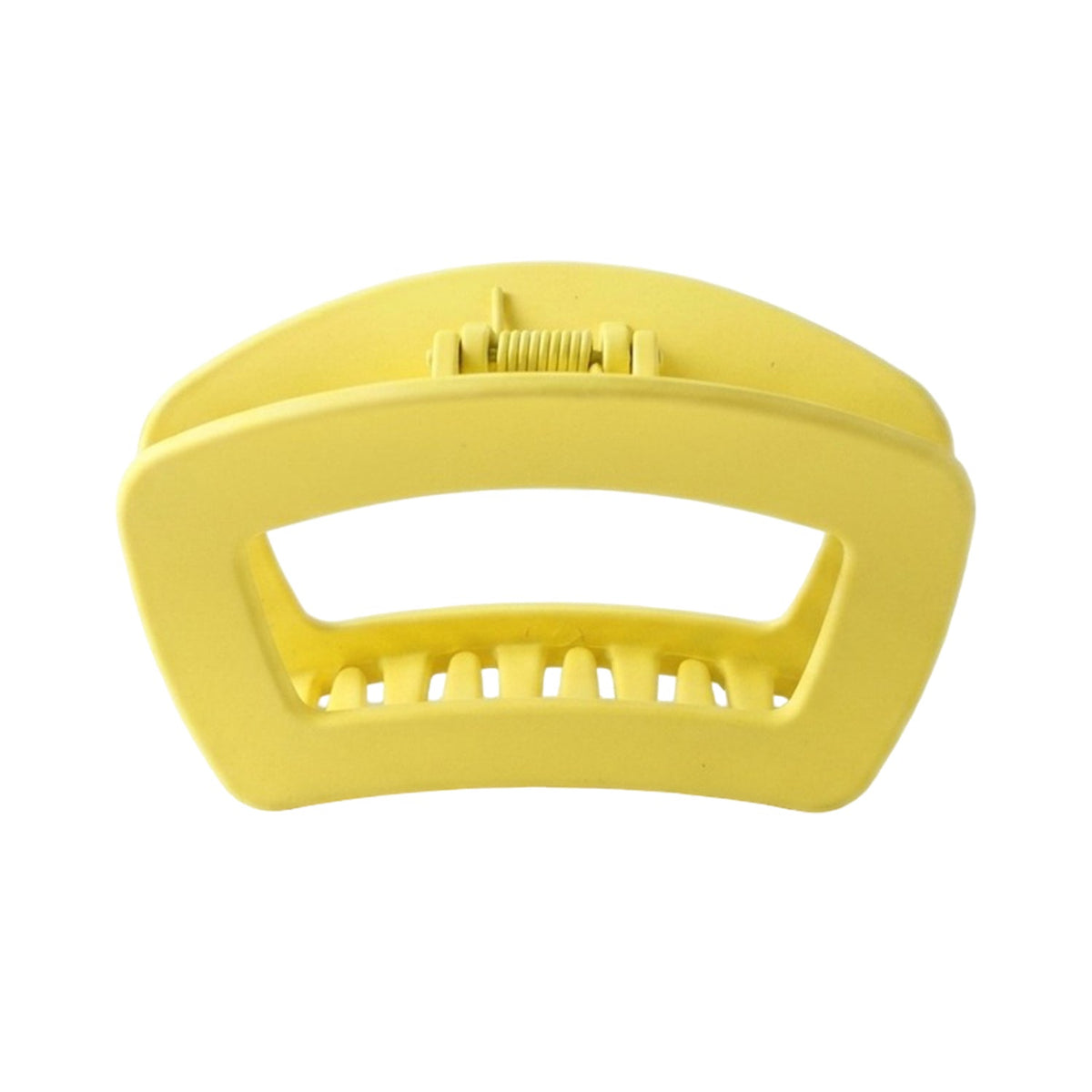 Flower claw clip on white background