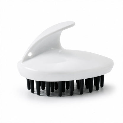 Scalp massager brush white bg