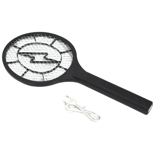 Mosquito racket with electric zap feature