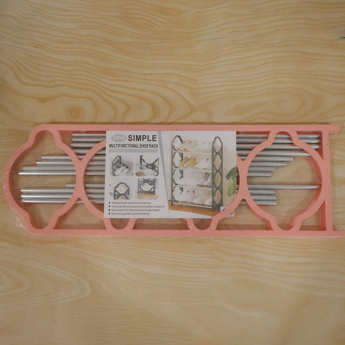 Folding Shoe Rack – 4-Layer Space Saver | India