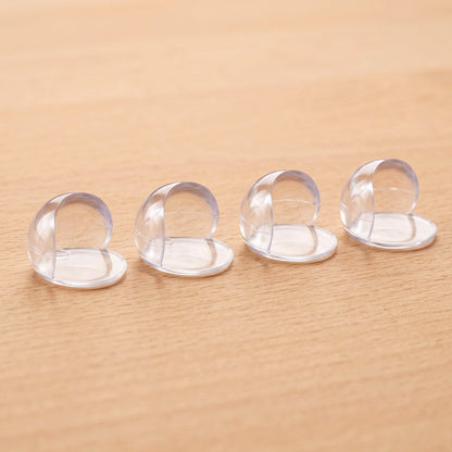 Rounded table corner protector set
