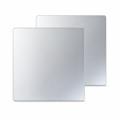 Mirror sticker design view