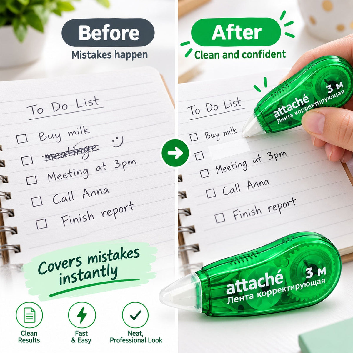 Correction tape white bg