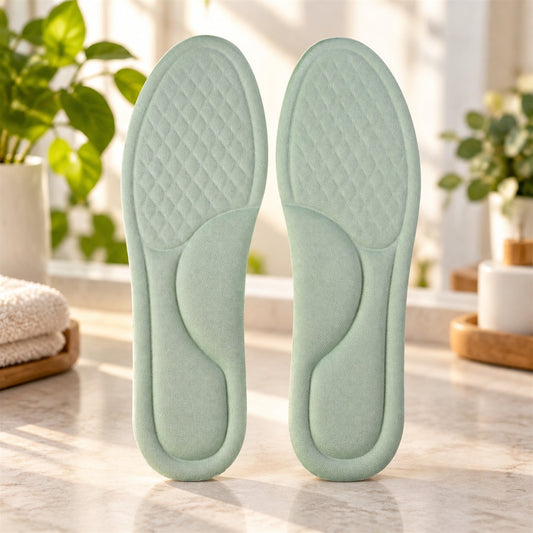 Soft foam shoe insoles textured surface 43-44