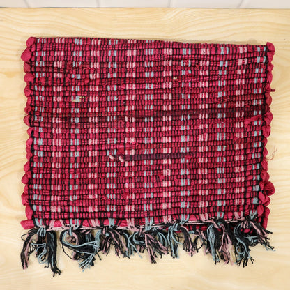 Woven floor mat door use