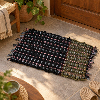 Door mat tassel fringe home