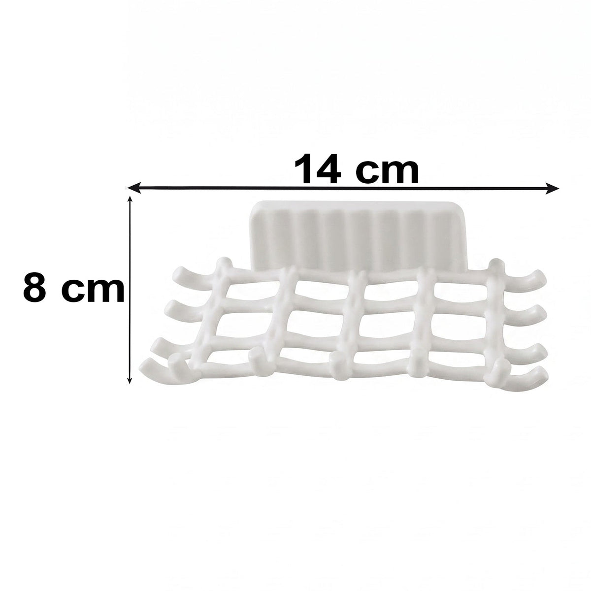Wall mounted soap dish size guide