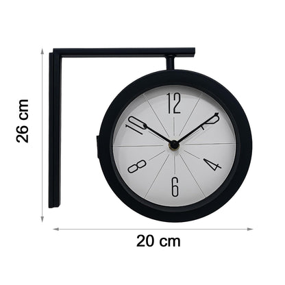 Wall clock size 26 by 20 cm