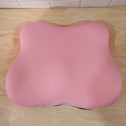 Live photo of memory foam chair back cushion