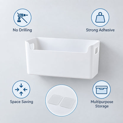 Storage box white bg