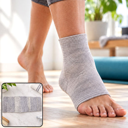 Soft stretchable open toe ankle support sleeve