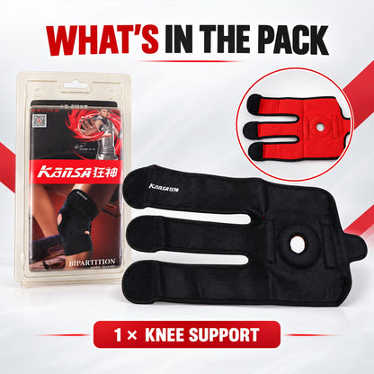 Knee support white bg