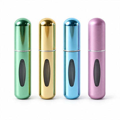 Perfume bottle design view