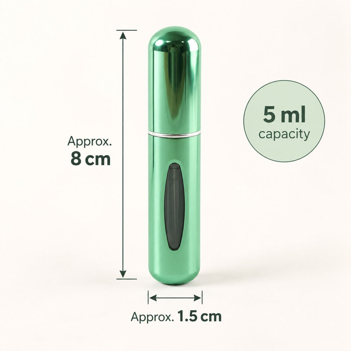 Perfume bottle size guide