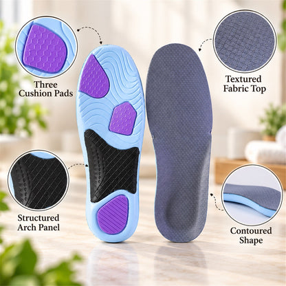 Insoles cushion texture detail