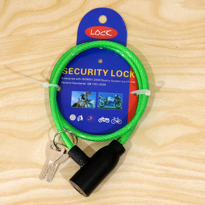 Cable security lock daily use