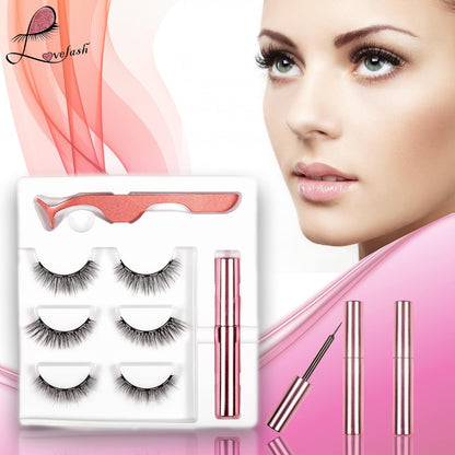 Reusable Magnetic False Eyelashes