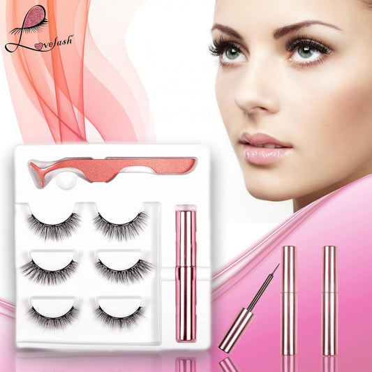 Reusable Magnetic False Eyelashes