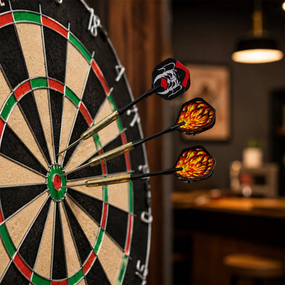 Steel tip dart set lifestyle view