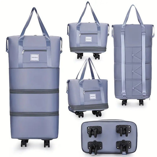 3-in-1 Ultimate Travel Companion - Ultra-Lightweight Expandable Bag Extra Large Capacity Travel with Wheels