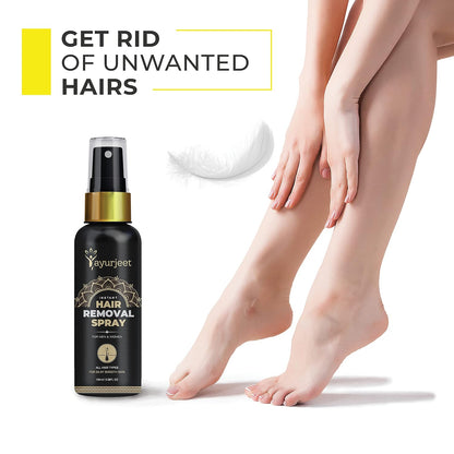 Ayurjeet Herbal Hair Removal Spray (Buy 1 Get 1 Free)