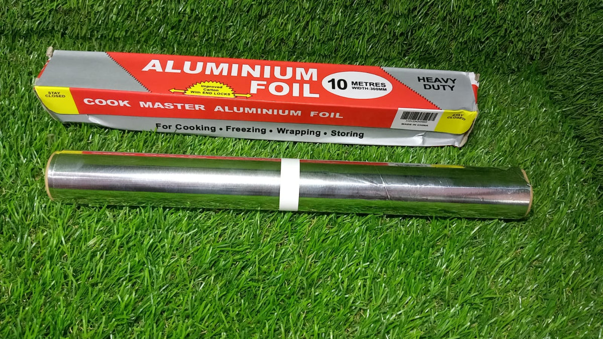 Heavy duty non-stick foil roll, perfect for grilling and food preparation
