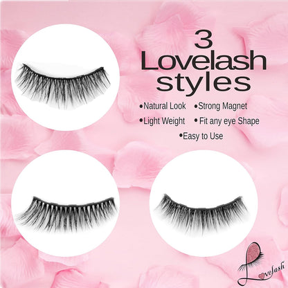 Reusable Magnetic False Eyelashes