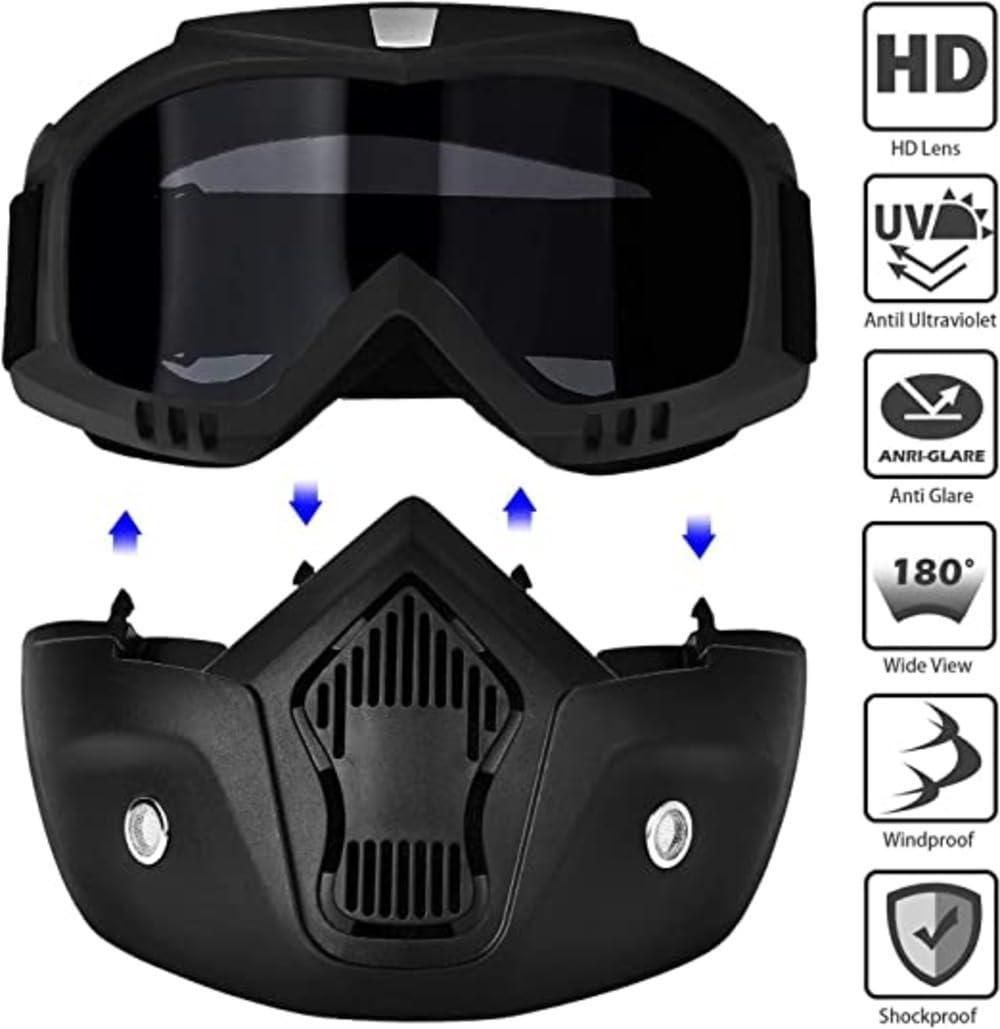 Goggle Mask Anti Scratch UV Protective Bike Rider