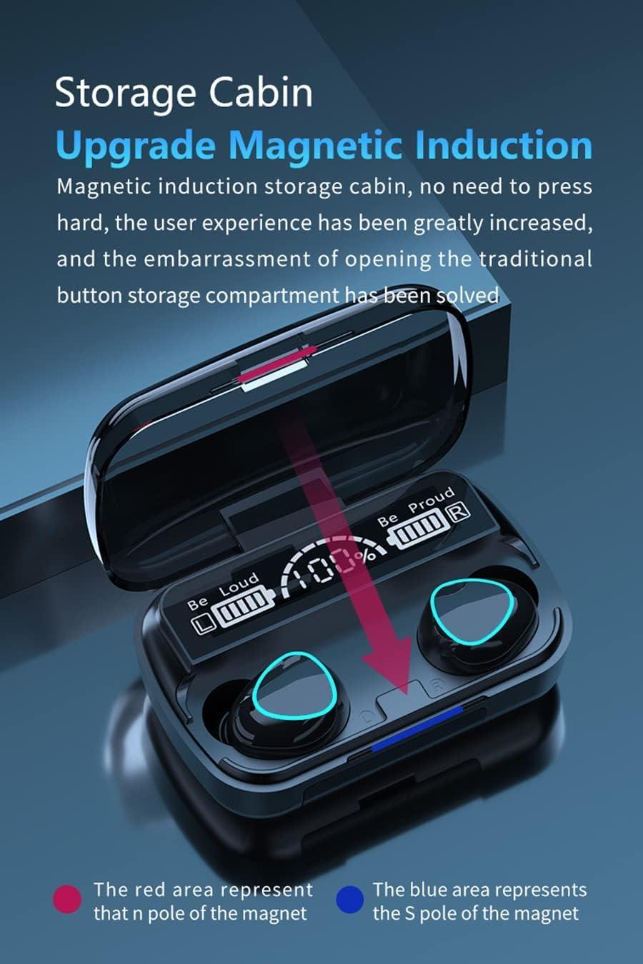 M10 Bluetooth Phone Charger Earbuds