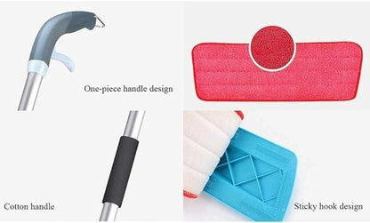 CLEANING 360 DEGREE HEALTHY SPRAY MOP WITH REMOVABLE WASHABLE CLEANING