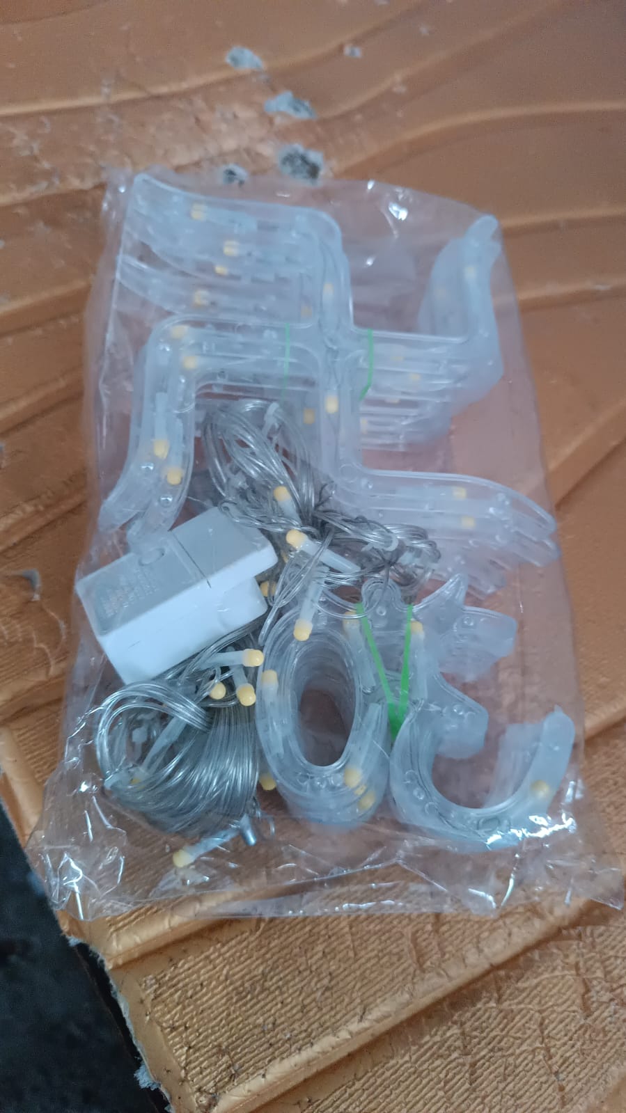 Swastik om Curtain Decorative Lights, String Lights with 12 Hanging Props138 LED, Diwali Decoration Items for Home Decor, Night Light, Room Lights for Bedroom, Balcony Decor.