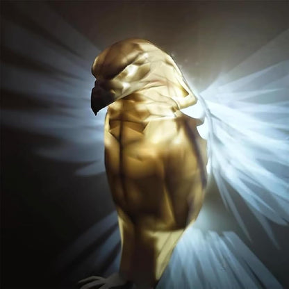 Eagle Wall Light,3D Owl Wall Light, Animals Led Owl Eagle Lamp Night Light, 3D Night Lamp Wall Led Home Decoration Lamp