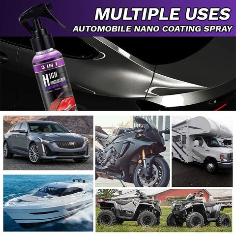 3 in 1 High Protection Quick Car Coating Spray (Buy 1 Get 1 Free)