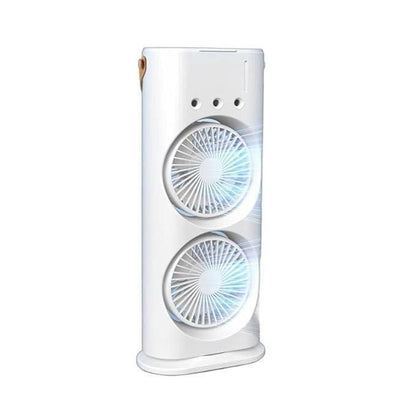 Reachable Mini Ac Cooler Fan with Mist Spray and Dual Fan