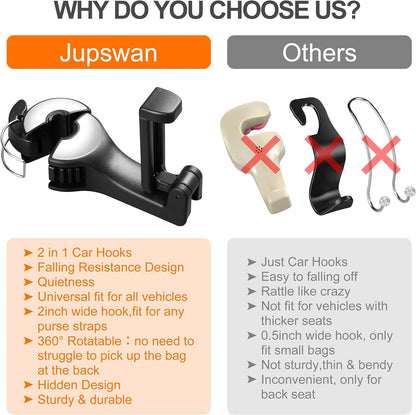 Car Seat Back Hooks ( Buy 1 Get 1 Free)