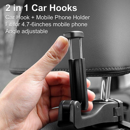 Car Seat Back Hooks ( Buy 1 Get 1 Free)