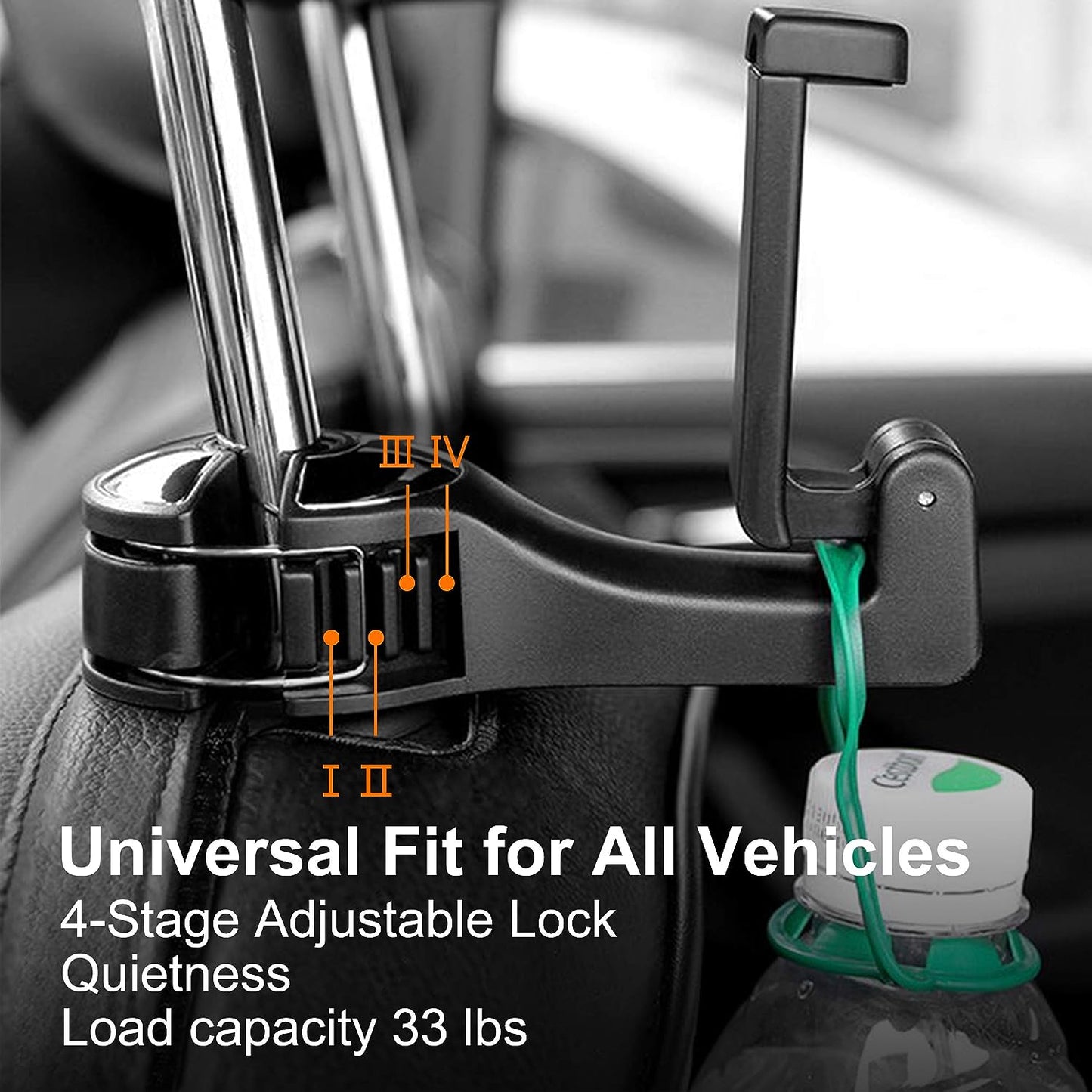 Car Seat Back Hooks ( Buy 1 Get 1 Free)