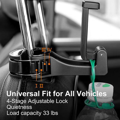 Car Seat Back Hooks ( Buy 1 Get 1 Free)