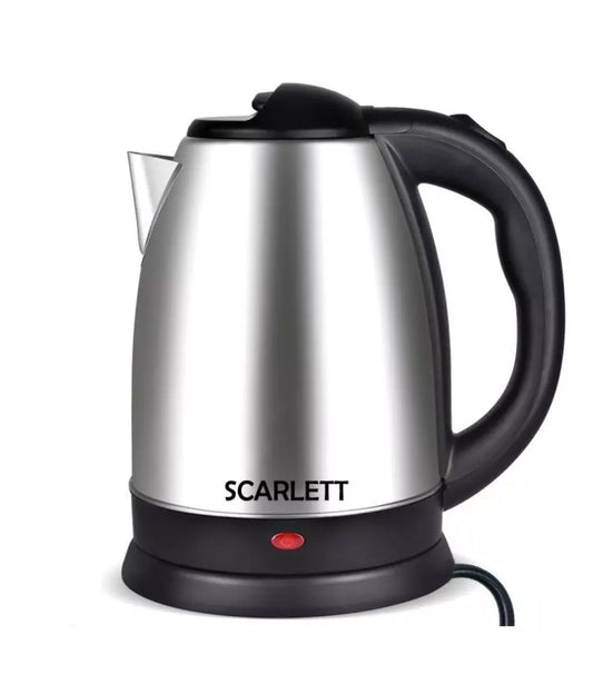 Scarlett 1500W 2 Liter Stainless Steel Electric Kettle