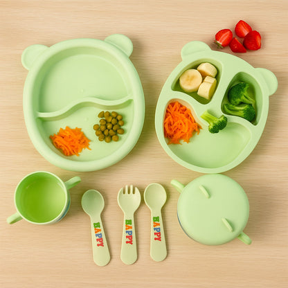 Kids Feeding Dinner (8 Pc Set)