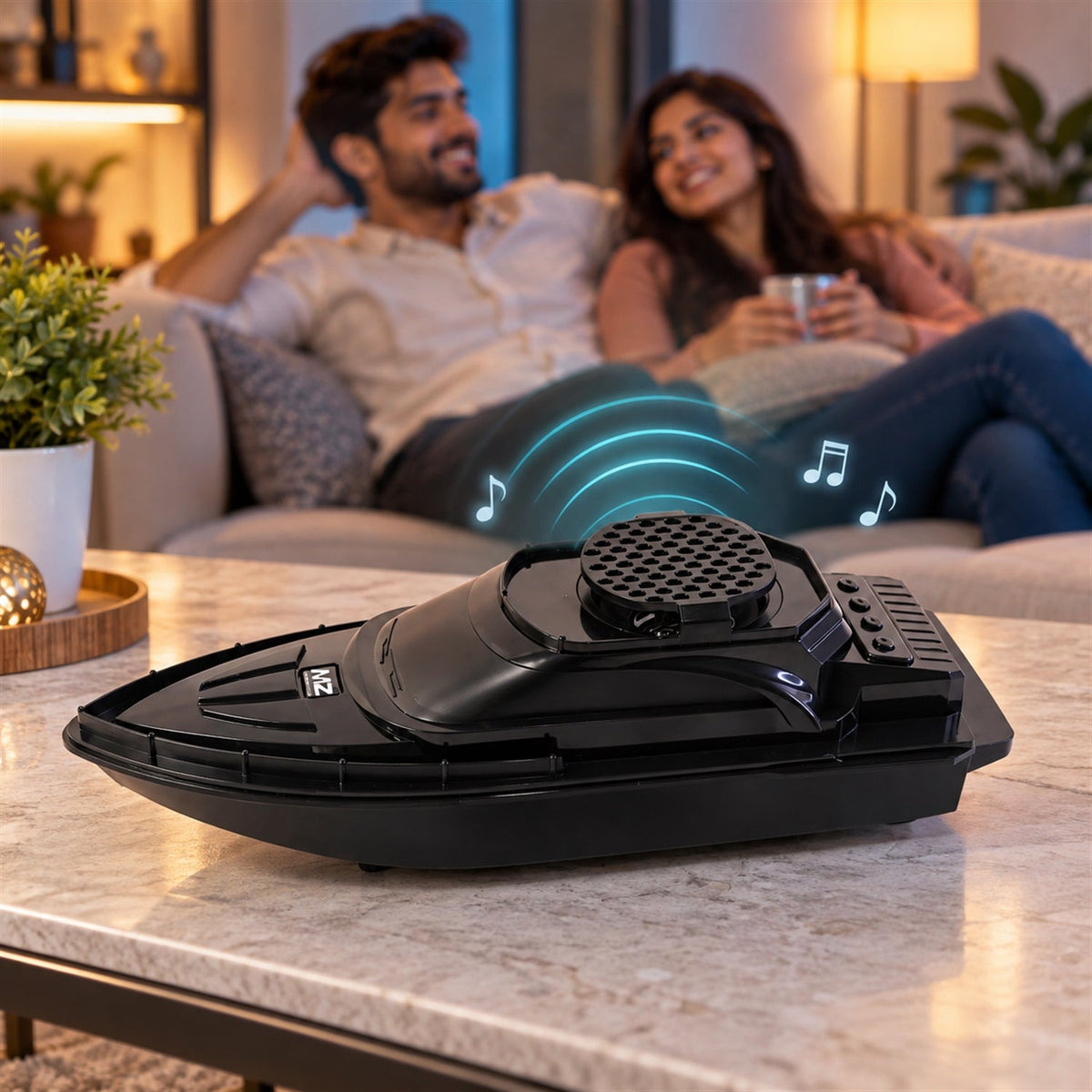 Portable wireless speaker music