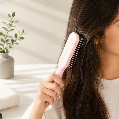 Self Cleaning Massage Comb Detangling Hair Brush for Scalp